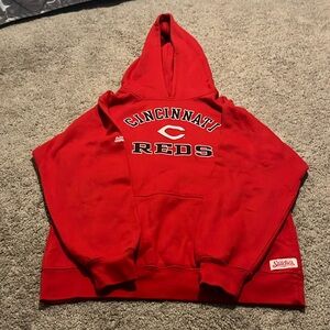 Boys Cincinnati Reds Hooded Sweatshirt
